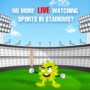 No more live watching sports in stadiums?
